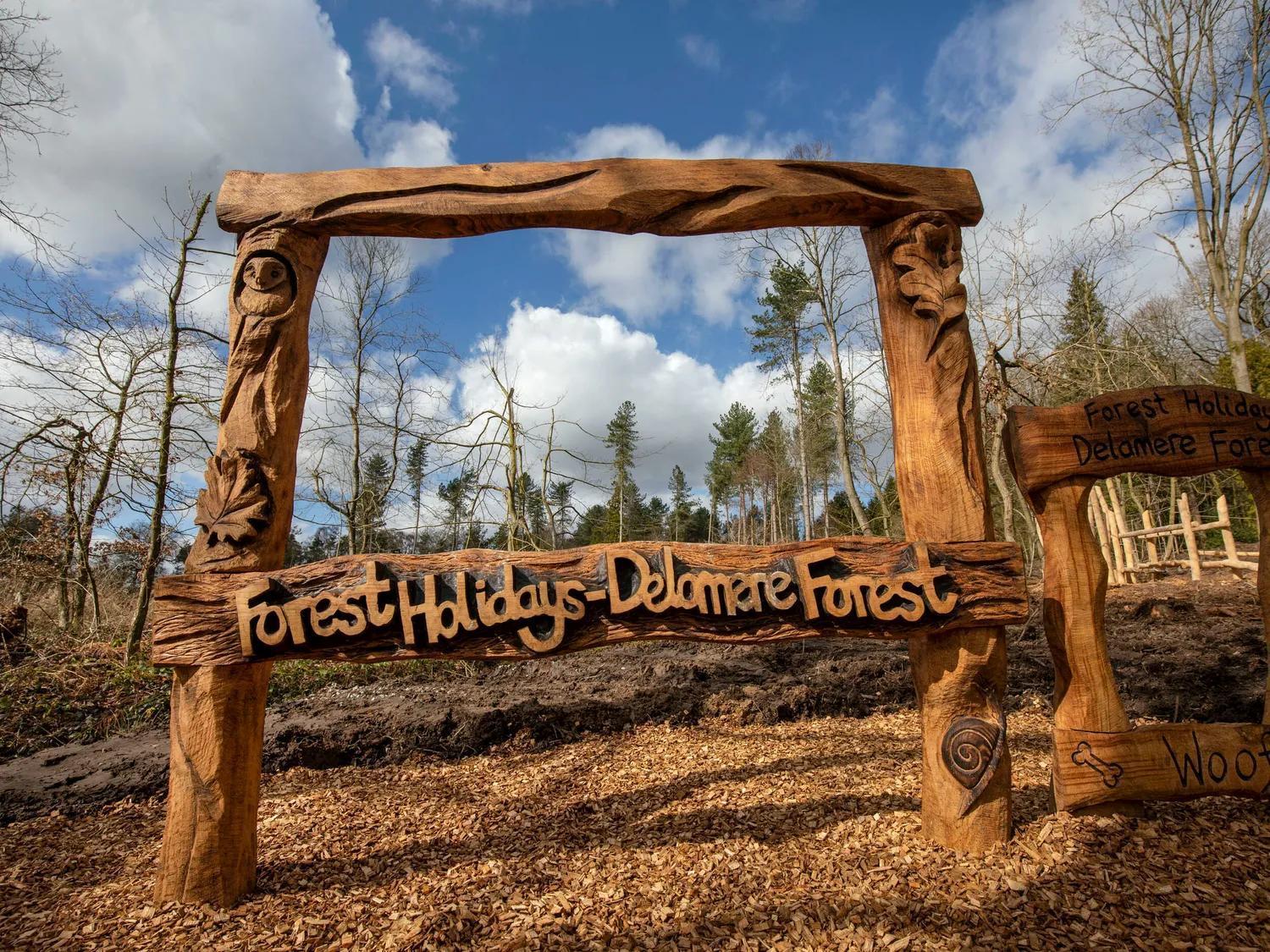 Delamere Forest Cabins - Forest Holidays Mouldsworth エクステリア 写真